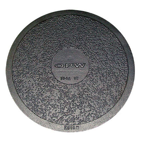 OPW E00510M 12-Inch Cast Iron Cover for 104A Series Manholes