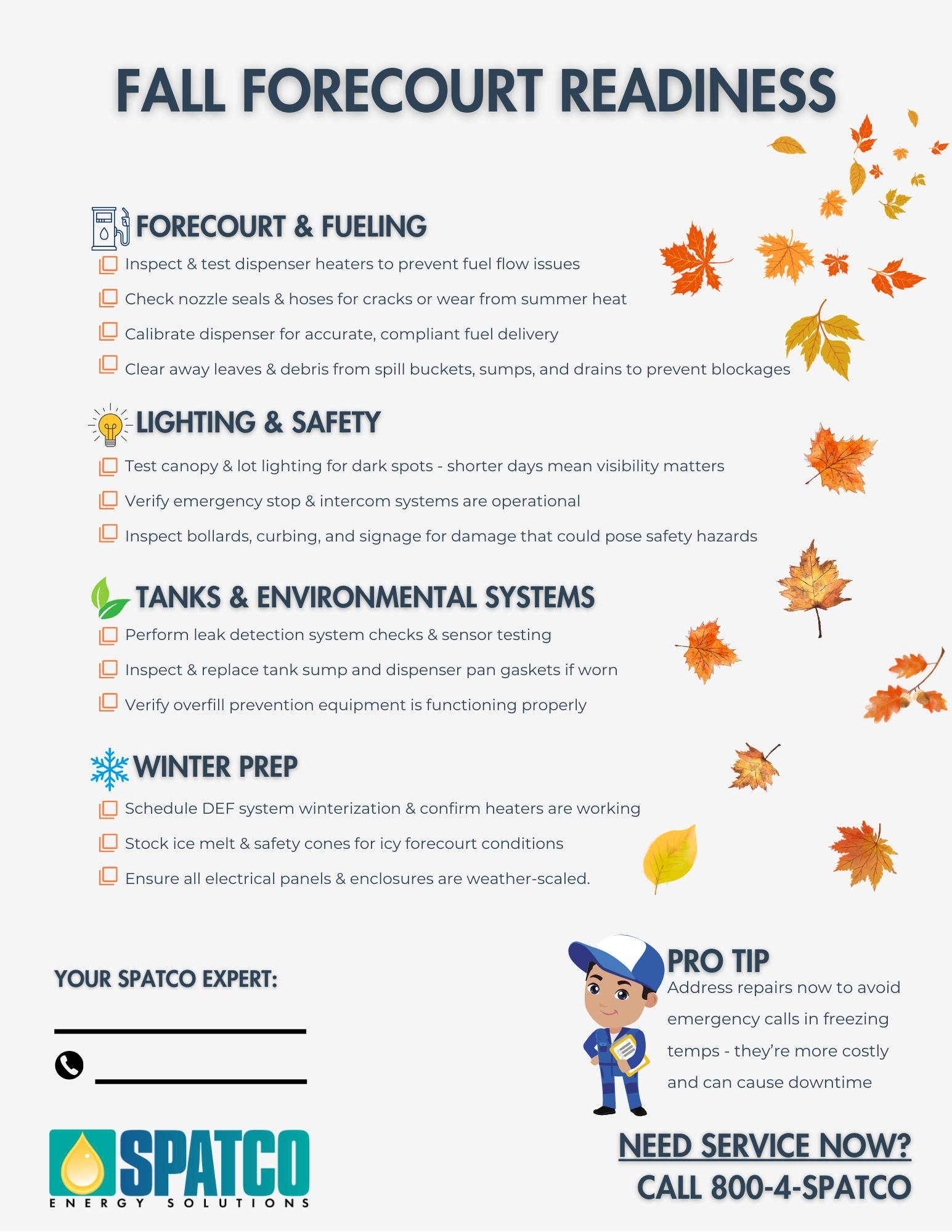 Fall Forecourt Readiness