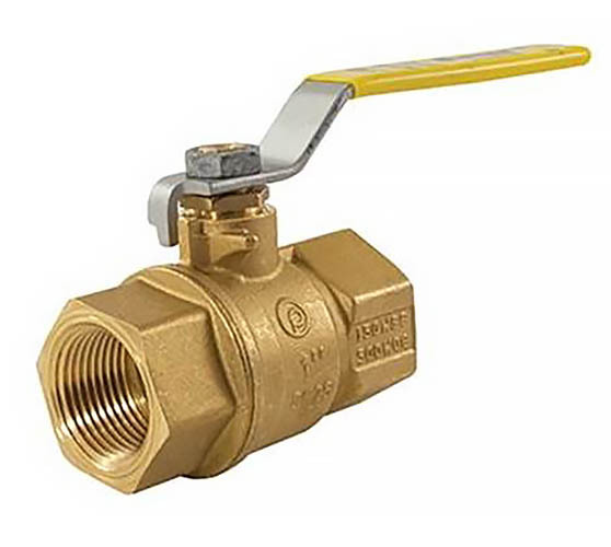 Jomar 100-710 Three-Inch Full-Port Brass Ball Valve