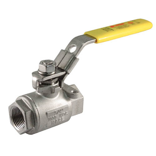 Jomar 100-968 Two-Inch Full-Port Stainless Steel Ball Valve And Stem