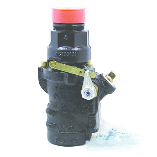 OPW 10BHMP-5830 1-1/2 inch Double Poppet Emergency Shut-Off Valve with Male Top