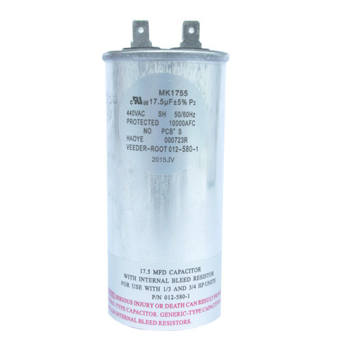 Red Jacket 111-092-5 17.5 MFD Extracta Capacitor for 1/3 and 3/4 HP pumps