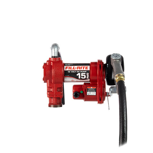 Fill-Rite Model FR1210G 12 Volt DC Pump with Hose and Manual Nozzle