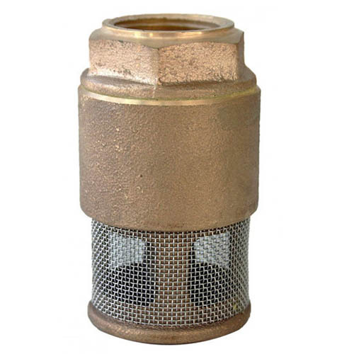 Morrison Bros. 334-0200AV 1-Inch Single Poppet Foot Valve