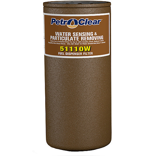 PetroClear 51110W 10-Micron Water Sensing and Particulate Removing Filter, 1-Inch Flow
