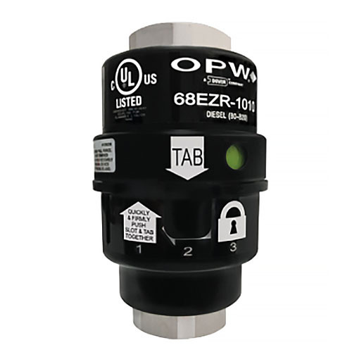 OPW 68EZR-1010 1-inch Dry Reconnectable Breakaway