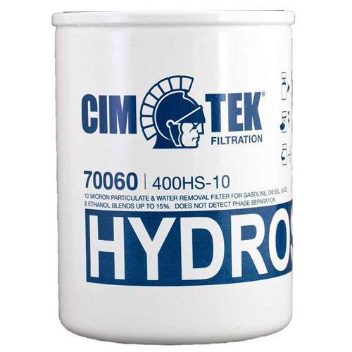 Cim-Tek 70060 Model 400HS-10, 1 inch flow 10 Micron Hydrosorb / Particulate Removal Filter