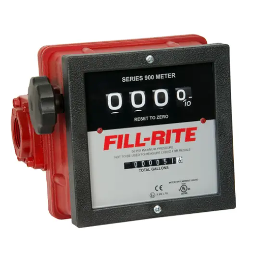 Fill-Rite 901C 6-40 GPM 4-Digit Mechanical Fuel Transfer Meter