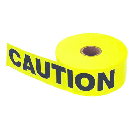 Barricade Yellow CAUTION Tape 3 inch x 1000 foot