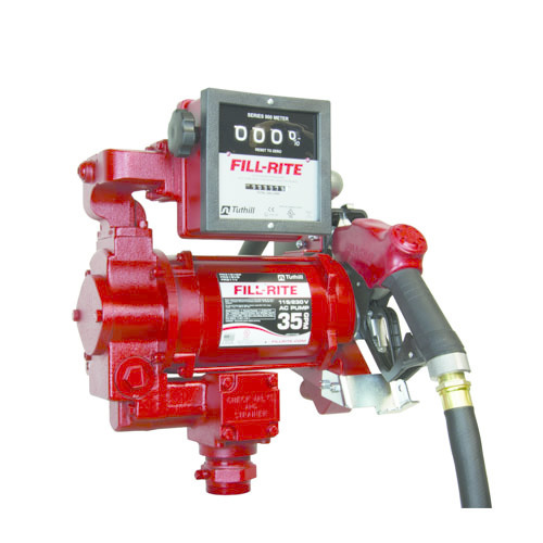 Fill-Rite Model FR311VN 115/230V High Flow AC Pump with Meter