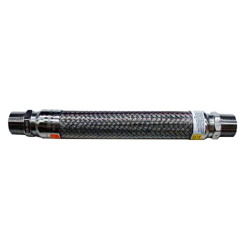 Hose Master FSMM120100 1-Inch x 12-Inch, Male x Male, FireShield Flex Connector