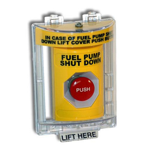 Power Integrity IA-ESOC Emergency Stop Operator with Lift-up Clear Cover