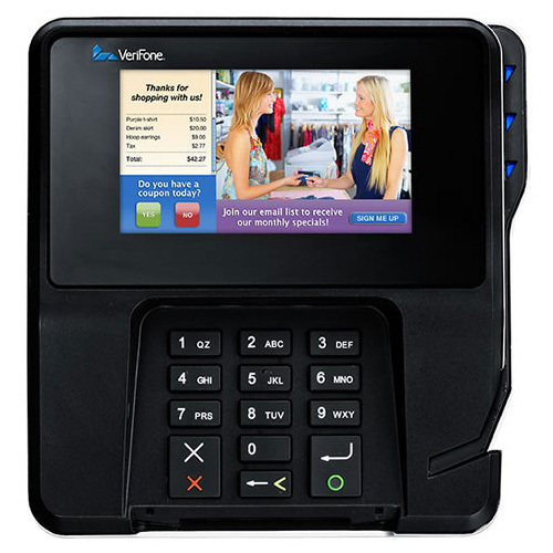 Verifone Model MX915 EMV-Ready Pin Pad with Exxon EXX04 software injection