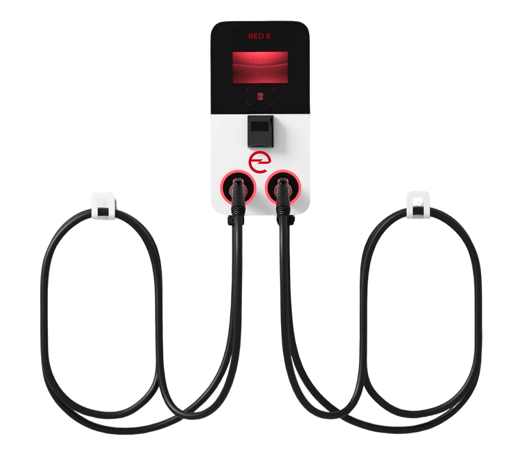 Red E PRO 80A (19.2kW) Dual Port L2 Charger