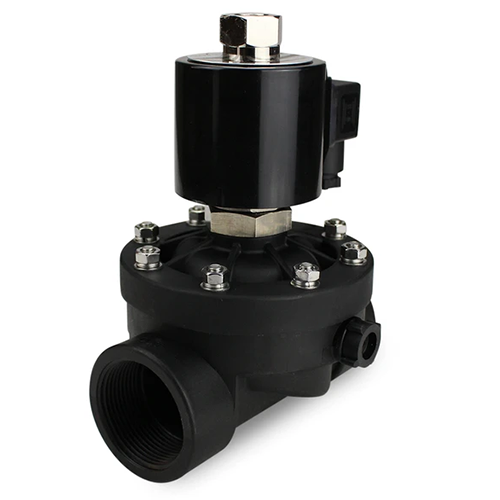 Two-way Plastic Zero Differential Solenoid Valve with EPDM Seal