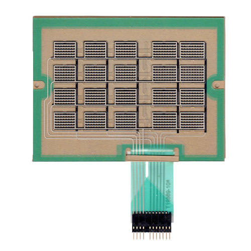 Gilbarco T19569-10 Advantage Membrane Keypad - Single Line Crind