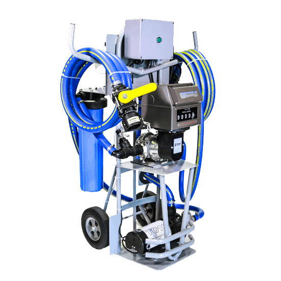 Blue1 Transfer Cart