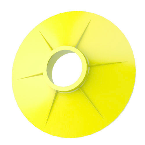 OPW 8HY-0900 Splash Guard for 7H / 7HB - Yellow | SPATCO