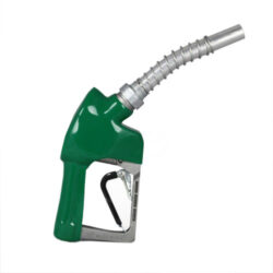 Husky XS 159503-03 3/4 inch Light Duty Diesel Nozzle with Three Position Hold Open Clip - Green