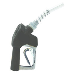 Husky 209804N-02 New 1A Unleaded Nozzle with 3-Notch Hold Open Clip and Red Hand Guard 