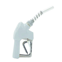 Husky XS 159504-09 3/4 inch Unleaded Automatic Shut-Off Nozzle - Comes with Three Position Hold Open Clip - Silver