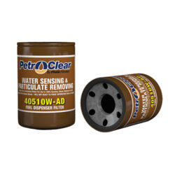 PetroClear 40510W-AD 10-Micron Water Sensing Filter, 1-Inch Flow