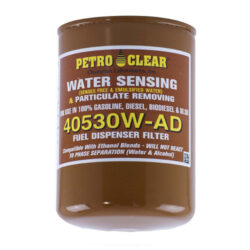 PetroClear 40530W-AD 30-Micron Water Sensing Filter, 1-Inch Flow