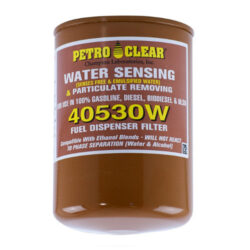 PetroClear 40530W 30-Micron Water Sensing Filter, 3/4-Inch Flow