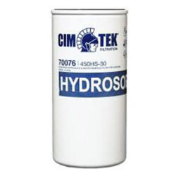 Cim-Tek 70076 Model 450HS-30, 1 inch flow 30 Micron Hydrosorb / Particulate Removal Extended Life Filter