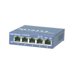 Netgear Model FS105 Five Port, 10/100 Mbps Fast Ethernet Switch with AutoUpLink